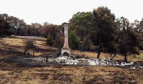 burnt house